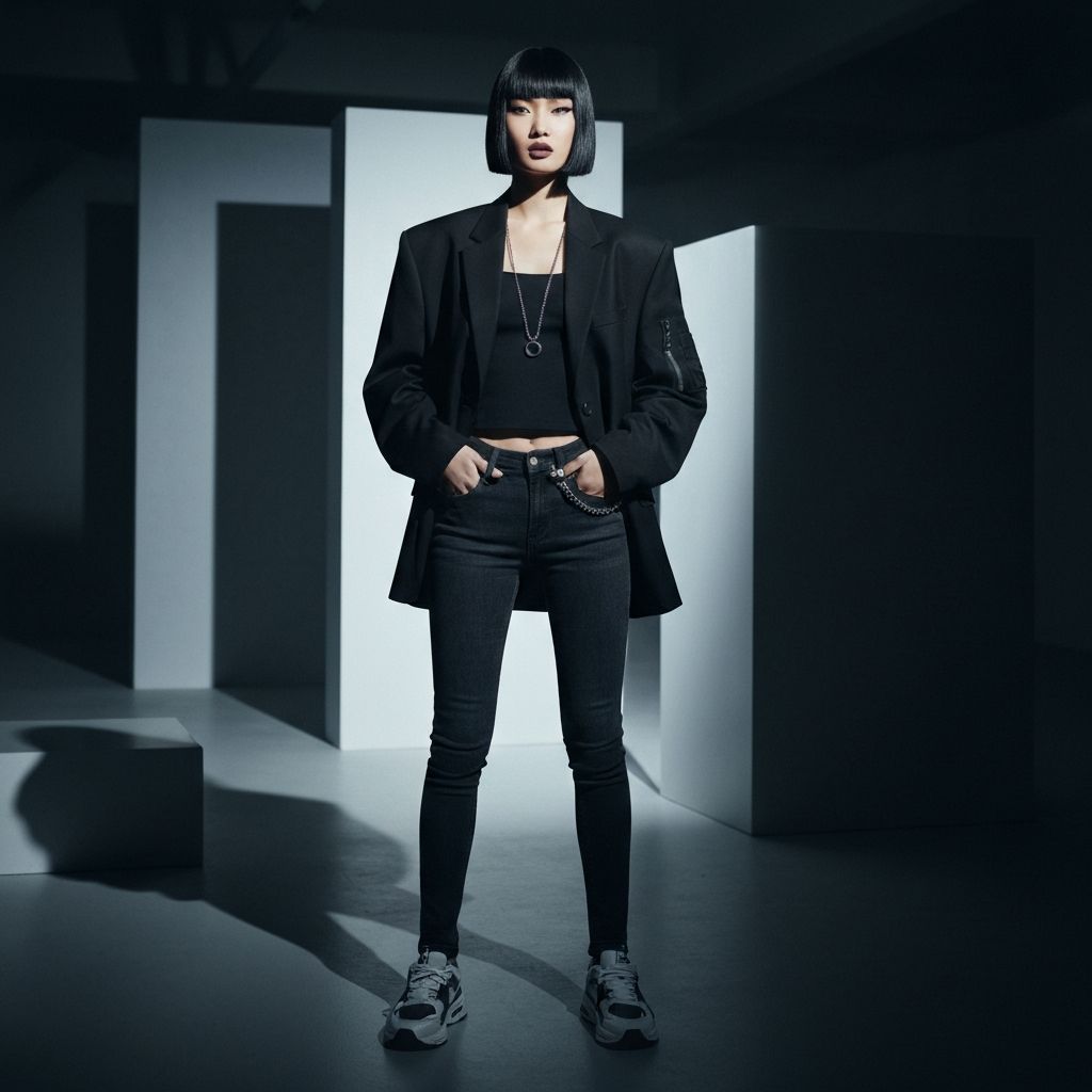 Luxury fashion campaign